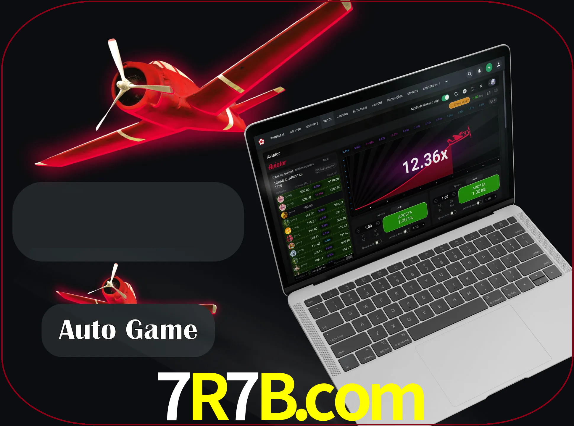 No modo automático, os jogos apostam e sacam seu dinheiro automaticamente.